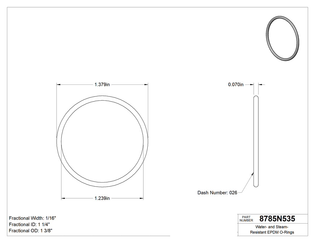 Technical drawing - 8785N535